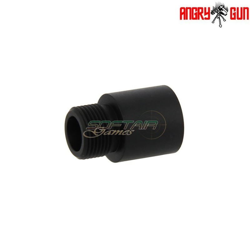 Kriss vector/mk23/usp 16mm to 14mm adaptor cw angry gun (ag-kv16ct14ad-cw)