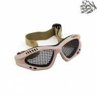 Air pro tan tactical glasses with net frog industries® (fi-6059-tan) Air pro tan tactical glasses with net frog industries® (fi-6059-tan)