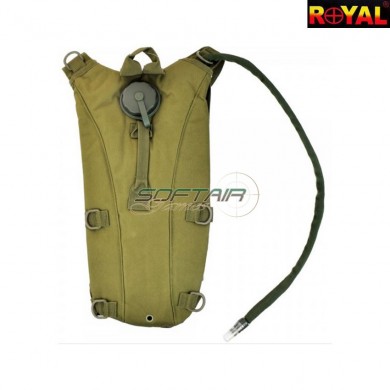 Backpack with 3lt. water bag green royal (hy05-v)