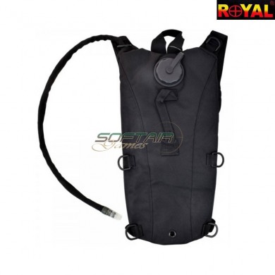 Backpack with 3lt. water bag black royal (hy05-b)