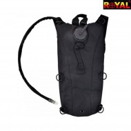 Zaino con sacca acqua 3lt. nera royal (hy05-b)
