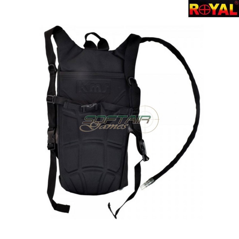 Backpack with 3lt. water bag black royal (hy05-b)