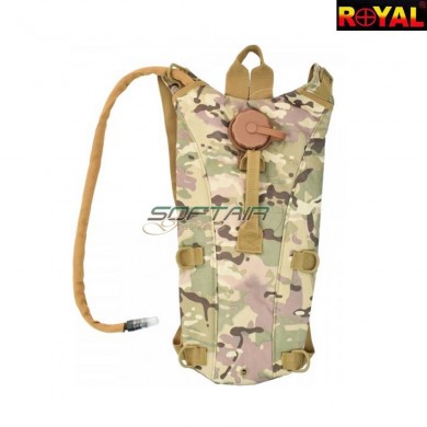 Backpack with 3lt. water bag multicam royal (hy05-m)
