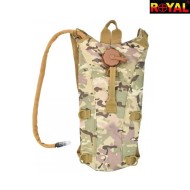 Zaino con sacca acqua 3lt. multicam royal (hy05-m)