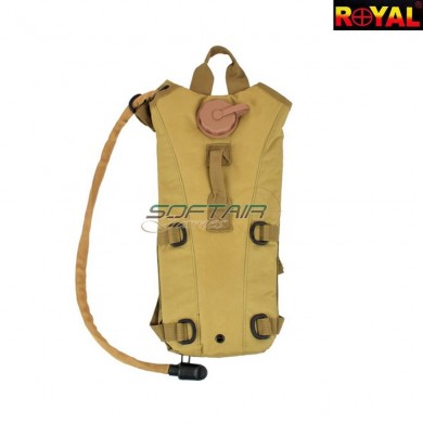 Backpack with 3lt. water bag tan royal (hy05-t)