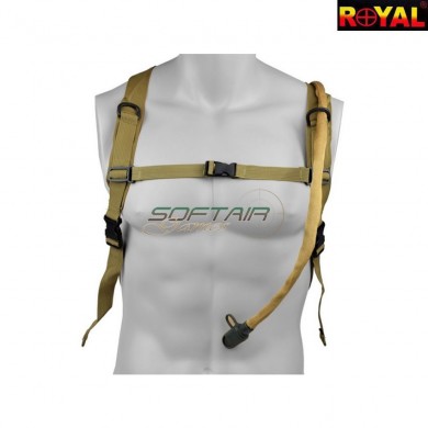 Zaino con sacca acqua 3lt. tan royal (hy05-t)