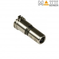 Cnc titanium regolabile spingipallino 19mm - 22mm per aeg maxx model (mx-noz1922tn) Cnc titanium regolabile spingipallino 19mm - 22mm per aeg maxx model (mx-noz1922tn)