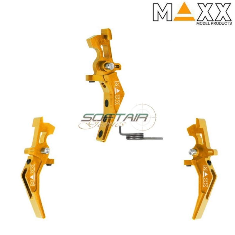 Cnc aluminum advanced speed trigger style b dark earth maxx model (mx-trg002sbg)