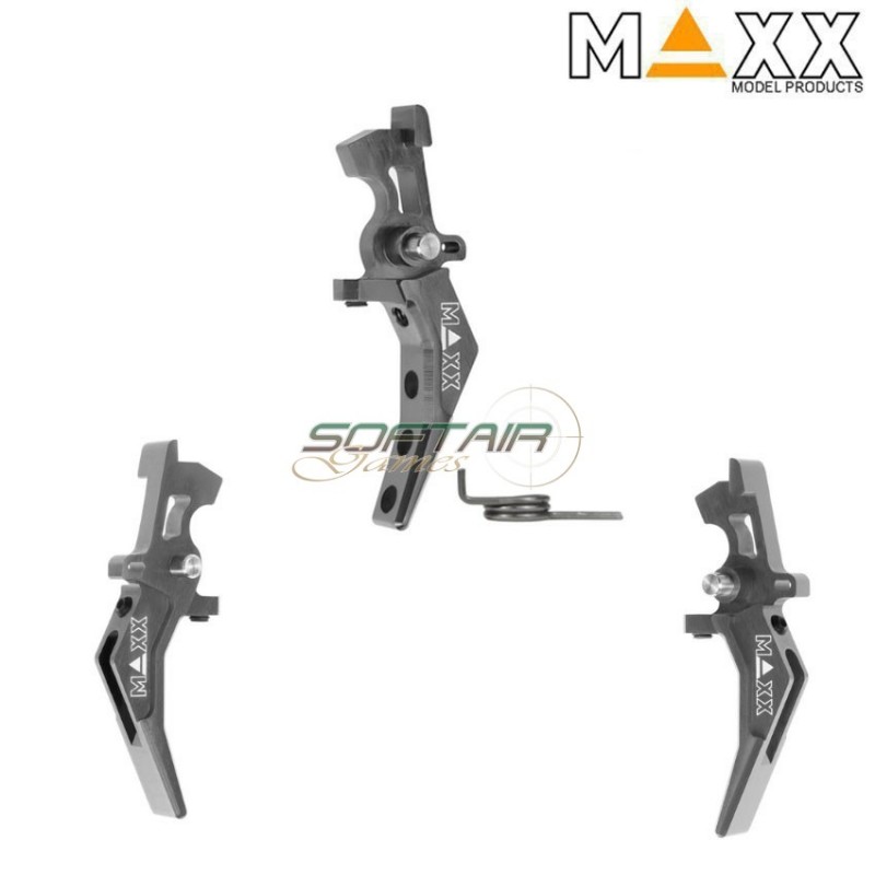 Cnc aluminum advanced speed trigger style b titan maxx model (mx-trg002sbt)