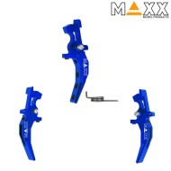 Cnc aluminum advanced speed trigger style c blue maxx model (mx-trg002scu) Cnc aluminum advanced speed trigger style c blue maxx model (mx-trg002scu)
