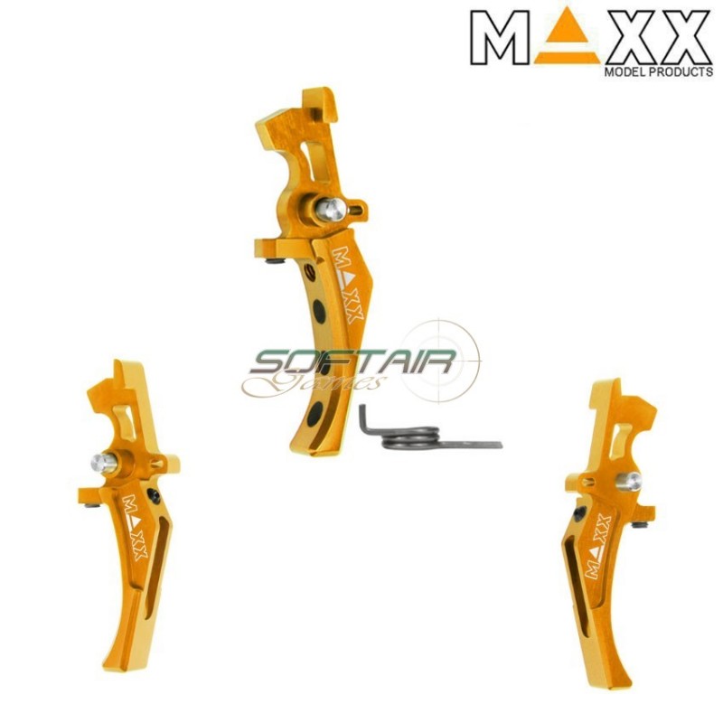 Cnc aluminum advanced speed trigger style d dark earth maxx model (mx-trg002sdg)