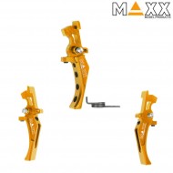 Cnc aluminum advanced speed trigger style d dark earth maxx model (mx-trg002sdg)