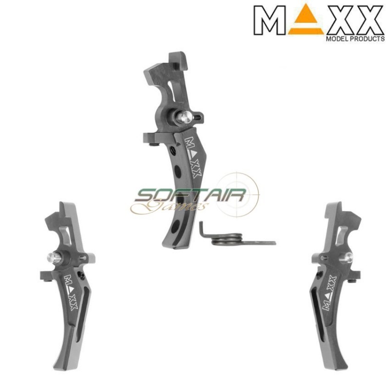 Cnc aluminum advanced speed trigger style d titan maxx model (mx-trg002sdt) Cnc aluminum advanced speed trigger style d titan maxx model (mx-trg002sdt)