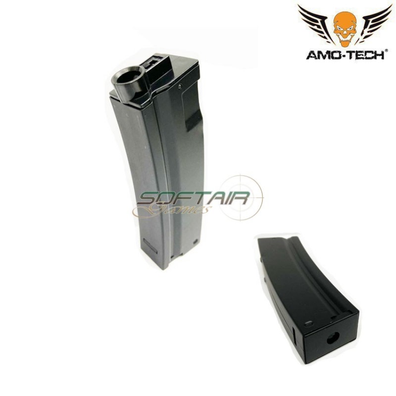 Caricatore monofilare short 60bb november black per serie mp5 amo-tech® (amt-mcs-nov-bk)