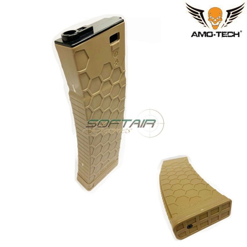 Mid-cap magazine 140bb bravo2 dark earth for m4 series amo-tech® (amt-mc-bravo2-de)