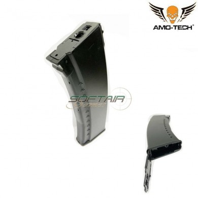 Caricatore flash maggiorato 500bb uniform black per serie ak74 amo-tech® (amt-hcf-uniform-bk)