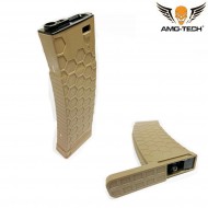 Hi-cap flash magazine 410bb bravo dark earth for m4 series amo-tech® (amt-hcf-bravo-de)