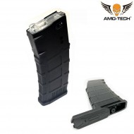 Set 5 caricatori maggiorati flash 320bb gen.3 oscar black per serie m4 amo-tech® (amt-hcf-oscar-bk-5)