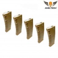 Set 5 caricatori maggiorati flash 320bb gen.3 oscar dark earth per serie m4 amo-tech® (amt-hcf-oscar-de-5) Set 5 caricatori maggiorati flash 320bb gen.3 oscar dark earth per serie m4 amo-tech® (amt-hcf-oscar-de-5)