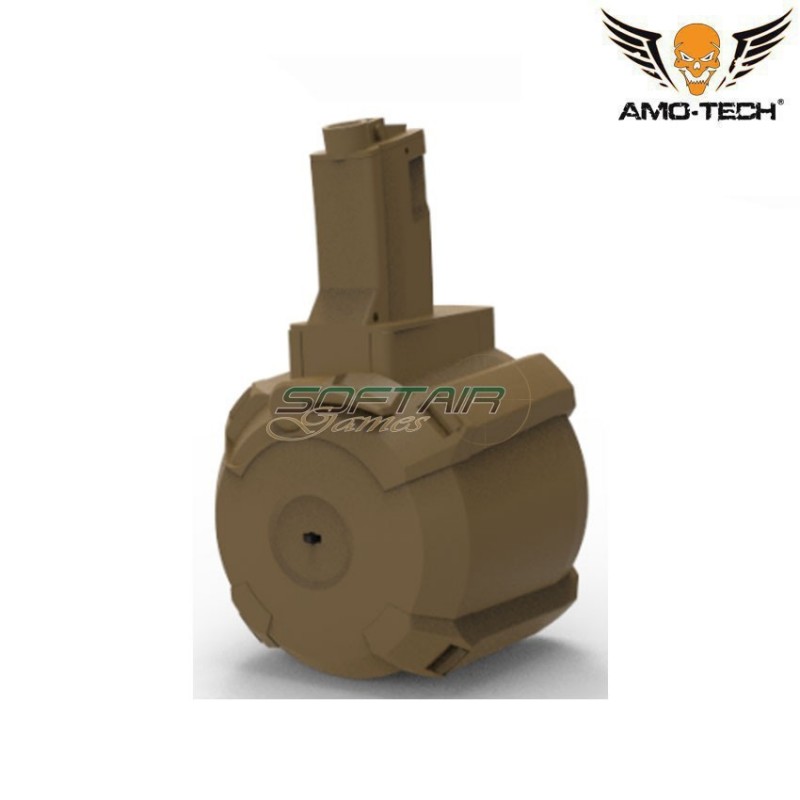 Electric & sound magazine 1200bb foxtrot dark earth for mp5 series amo-tech® (amt-esm-foxtrot-de)