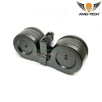 Caricatore elettrico & sound 2500bb harry black per serie m4 amo-tech® (amt-esm-harry-bk)