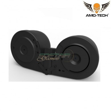 Caricatore elettrico & sound 2500bb king black per serie ak amo-tech® (amt-esm-king-bk)