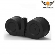 Electric & sound magazine 2500bb nuts black for mp5 series amo-tech® (amt-esm-nuts-bk)