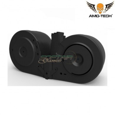 Electric & sound magazine 2500bb nuts black for mp5 series amo-tech® (amt-esm-nuts-bk)