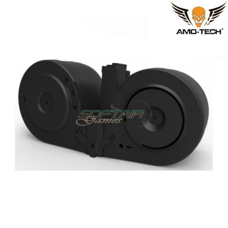 Electric & sound magazine 2500bb nuts black for mp5 series amo-tech® (amt-esm-nuts-bk)