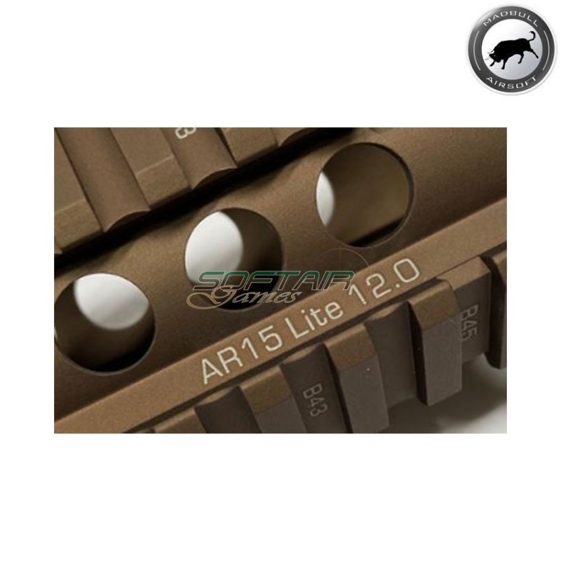 Daniel Defense 12" Ar-15 Lite Rail Fde Bronze Madbull (mb-dd12litefde) Daniel Defense 12" Ar-15 Lite Rail Fde Bronze Madbull (mb-dd12litefde)