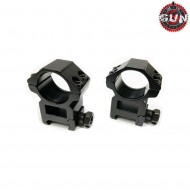 Set 2 Anelli 25.4mm Ottica Per 20mm Rail Gun Five (gf-092x) Set 2 Anelli 25.4mm Ottica Per 20mm Rail Gun Five (gf-092x)