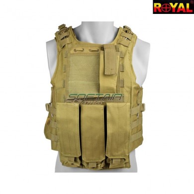 Tactical vest tan royal (vt-1104t)