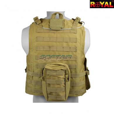 Tactical vest tan royal (vt-1104t)