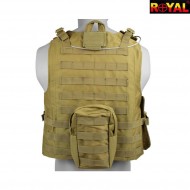 Tactical vest tan royal (vt-1104t)