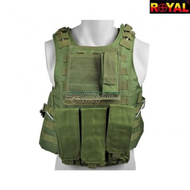 Tactical vest olive drab royal (vt-1104v)