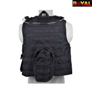 Tactical vest black royal (vt-1104b)