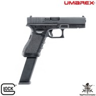 Pistola a gas glock 18c blowback black vfc umarex (um-2.6419x)