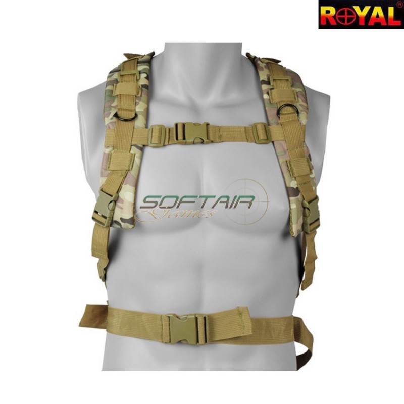 Tactical backpack 25 liters multicam royal (bk-504m)