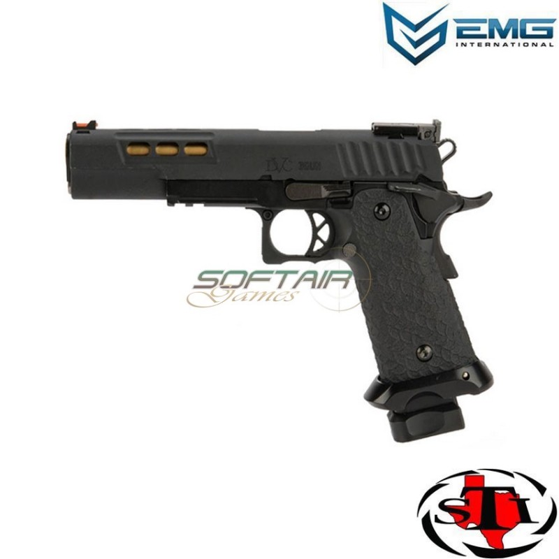 Gas gbb pistol dvc 3-gun 2011 standard version emg (emg-110981)