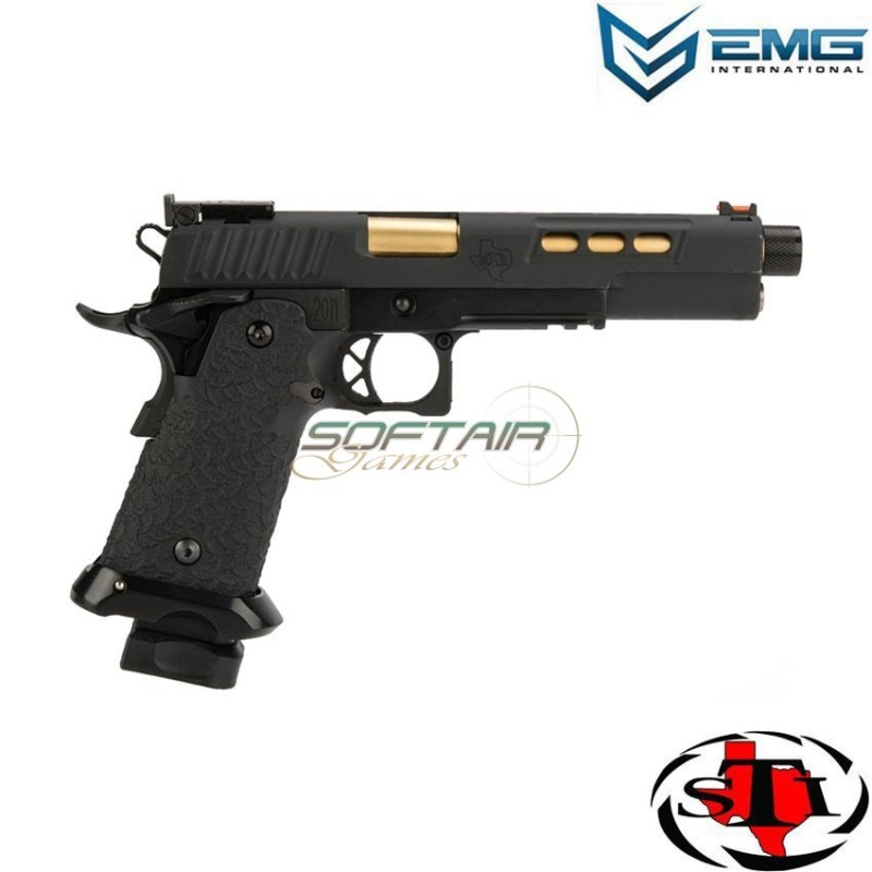 Pistola a gas dvc 3-gun 2011 threaded version emg (emg-110982) Pistola a gas dvc 3-gun 2011 threaded version emg (emg-110982)