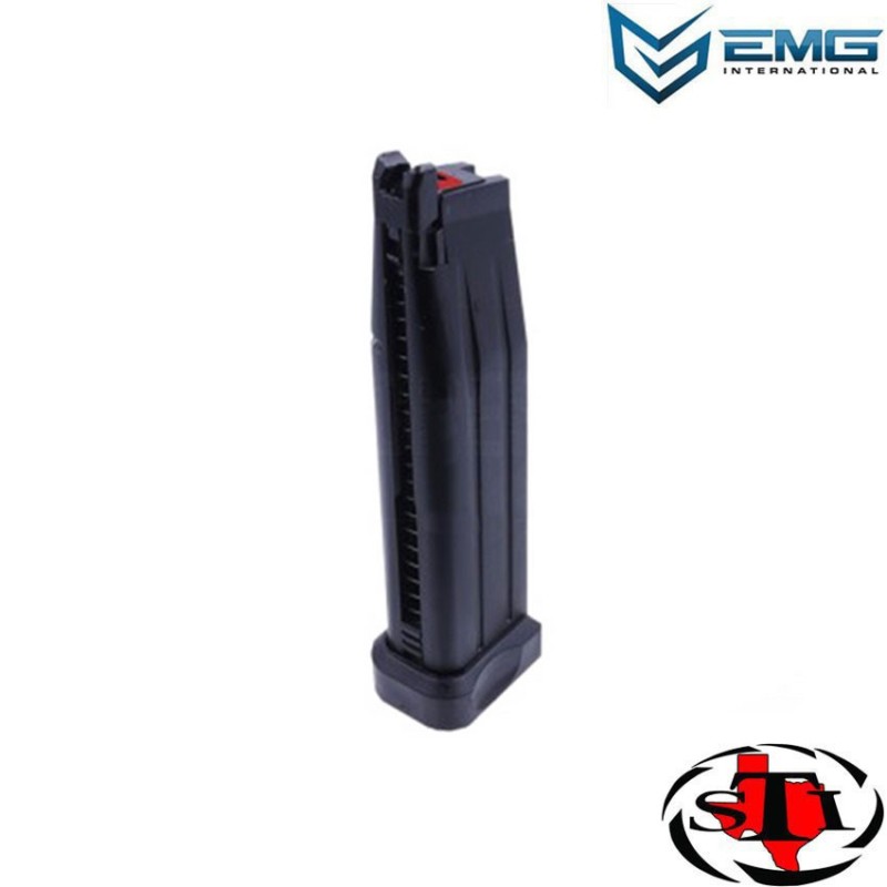 CO2 magazine for dvc 3-gun 2011 28bb black emg (emg-310749)