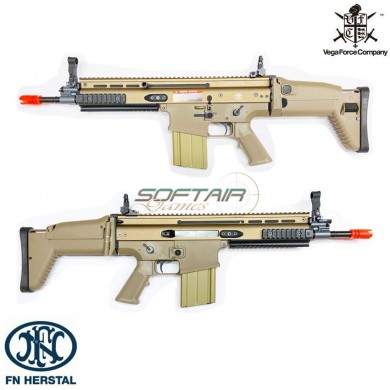 Electric Rifle Fn Herstal Scar H cqc Flat Dark Earth Mk17 Vfc (vfc-scar004)