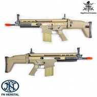 Electric Rifle Fn Herstal Scar H cqc Flat Dark Earth Mk17 Vfc (vfc-scar004)
