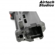 Charging handle lock scorpion evo asg airtech studios (as-chl-evo-blk)