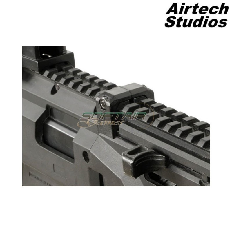 Charging handle lock scorpion evo asg airtech studios (as-chl-evo-blk)