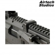 Charging handle lock scorpion evo asg airtech studios (as-chl-evo-blk)