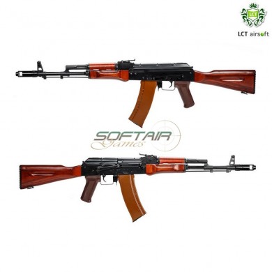 Fucile elettrico ak74 full metal & real wood lct (lct-lck74)