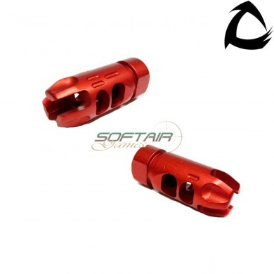 Flash hider ccw vgsm red 14x1 core airsoft italy (cai-vgsm-ccw-ros)