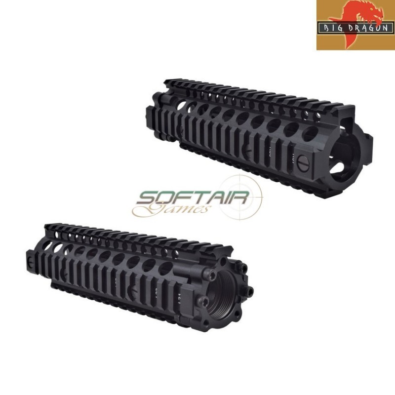 Ris Cnc Dd Mk18 Style 7" Rail Black Big Dragon (bd0260)