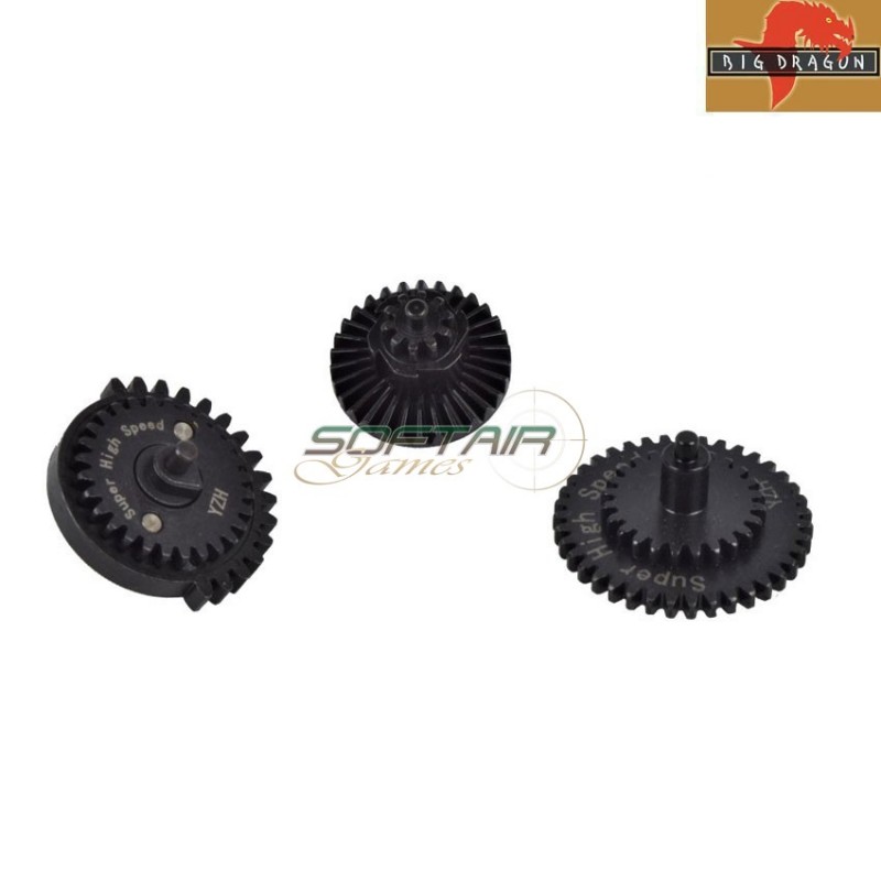 Super high speed 13:1 gear set big dragon (bd-1212) Super high speed 13:1 gear set big dragon (bd-1212)